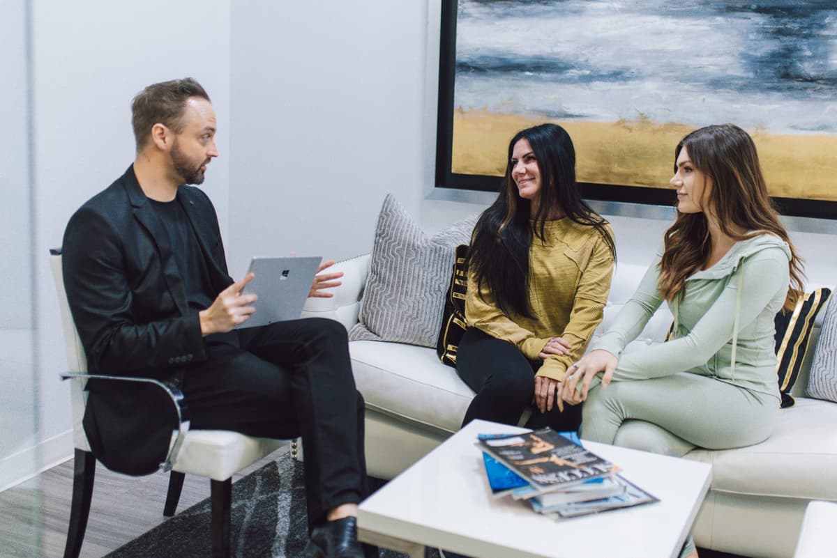 Team consultation at Herzog Vitality Center